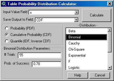 T Stat Table Calculator