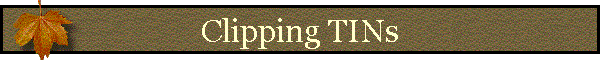 Clipping TINs