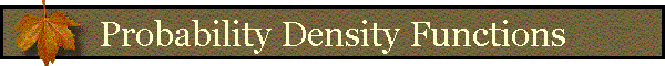 Probability Density Functions